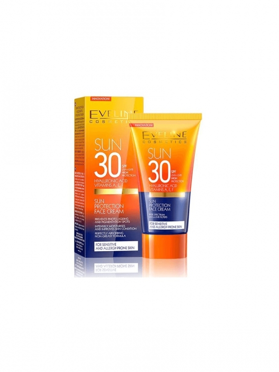 Eveline Αντηλιακή Κρέμα Προσώπου SPF30